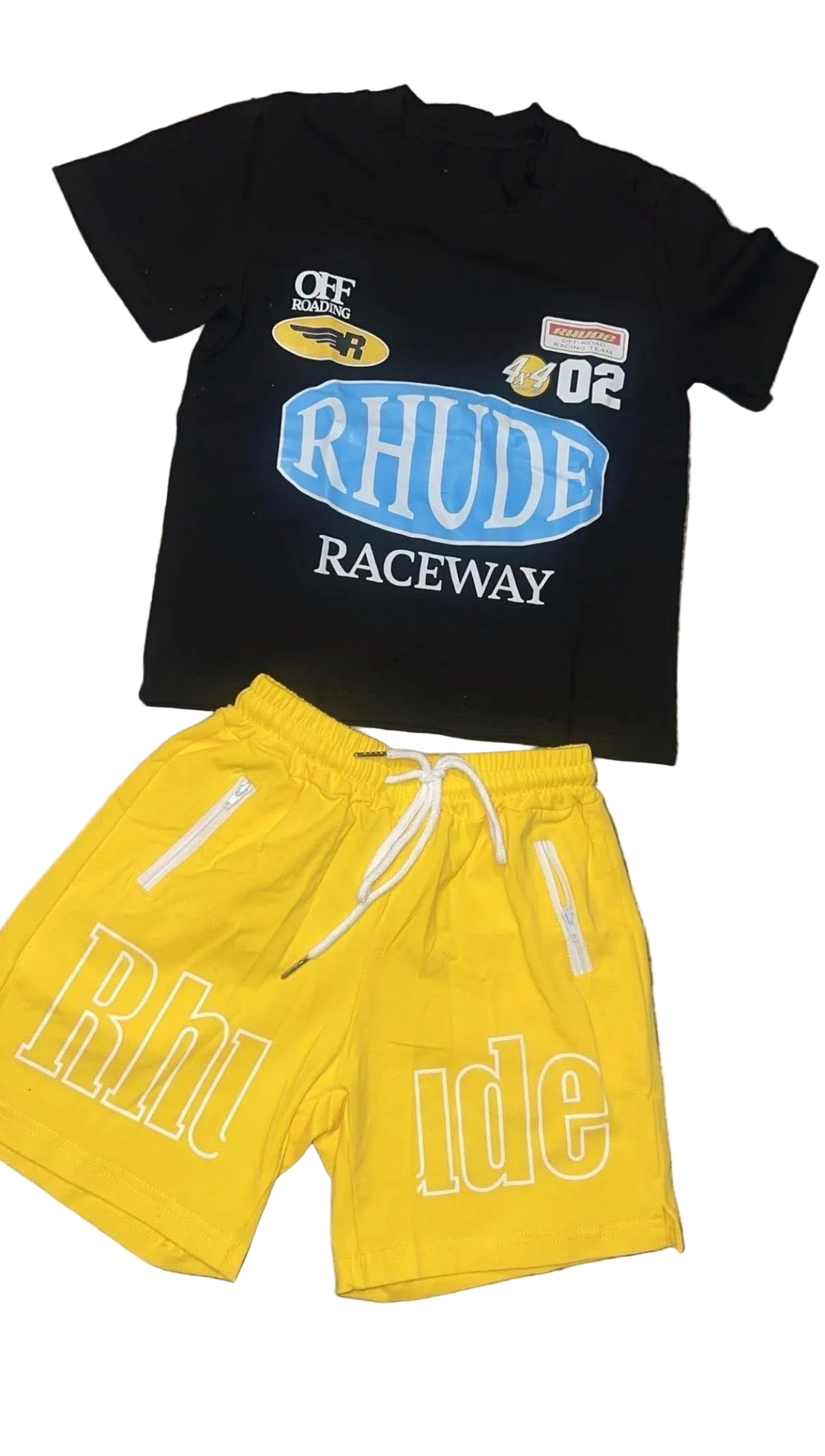 Rhude Yellow Set